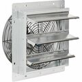 Cd Continental Dynamics Direct Drive 12in Exhaust Fan W/ Shutter, 3 Speed, 2150CFM, 1/12HP, 1Phase 294495A